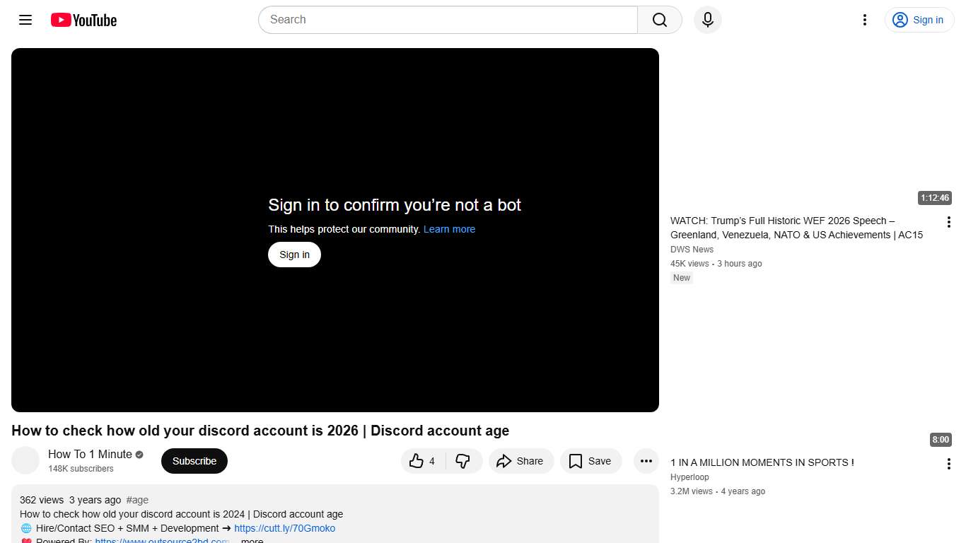 How to check how old your discord account is 2026 | Discord account age - YouTube