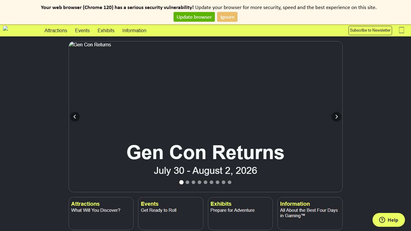 Gen Con | Gen Con Indy 2026